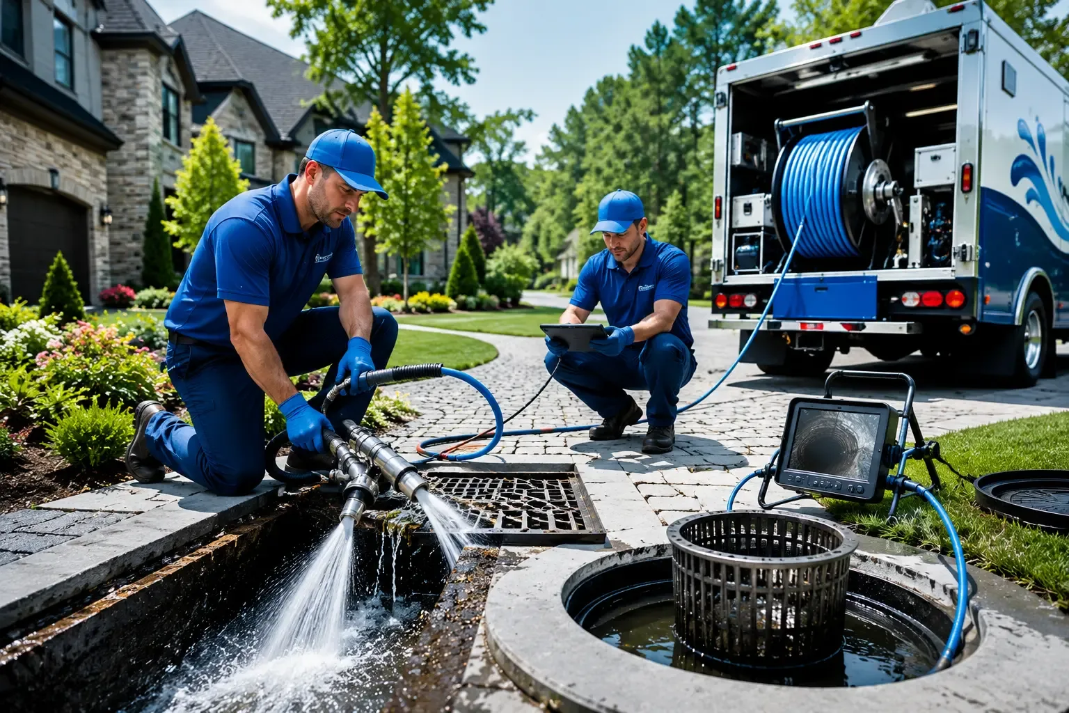 Local outdoor drain cleaning professionals in West Point, IA